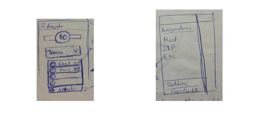 Primer sketch de Calcula Notas